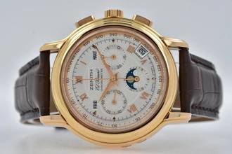  Zenith El Primero Chronograph Chronomaster Kalender 17.0240.410/01 18k Rose Gold  