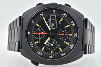 Thumbnail von Sinn 140 140/42 Der Weltraumchronograph Tritium NOS Vintage Lemania 5100 </h1>