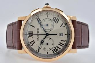 Thumbnail von Cartier Rotonde de Cartier Chronograph W1556238 18k Roségold rose pink gold </h1>