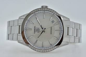 Thumbnail von TAG Heuer Carrera Lady Diamond Bezel and Dial WV2212.BA0798 Mother of Pearl </h1>