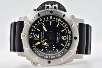  Panerai Luminor Submersible 1950 Depth Gauge 47mm Titanium PAM 193 Depth Gauge </h1> 
