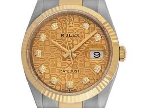 Thumbnail von Rolex Datejust 36 Jubilee Diamanten Ref.126233 2024 Full Set Ungetragen
