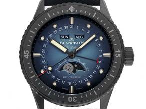 Thumbnail von Blancpain Fifty Fathoms Bathyscaphe Quantième Complet Phases de Lune Ref.5054 0140 O52A 2025 Full Set Ungetragen