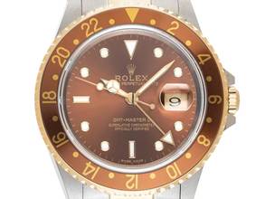 Thumbnail von Rolex GMT-Master II Rootbeer Ref.16713 1998 Box&Beschreibung sehr gut Vintage </h1>
