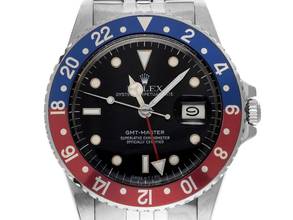 Thumbnail von Rolex GMT-Master Pepsi open 6/9 Ref.16750 1985 Box&Beschreibung wie Neu Vintage