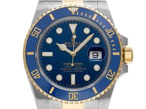 Thumbnail von Rolex Submariner Date Ref.116613LB 2016 LC EU Full Set wie Neu Vintage </h1>