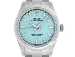 Thumbnail von Rolex Oyster Perpetual 31 Tiffany Ref.277200 2022 Full Set Ungetragen </h1>