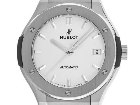  Hublot Classic Fusion Titan Ref.565.NX.2611.RX 2025 Full Set Ungetragen 
