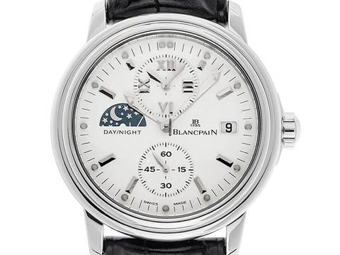  Blancpain Léman Time Zone Ref.2160-1127-53 2002 original Box wie Neu Vintage  