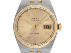 Thumbnail von Rolex Datejust Oysterquartz Ref.17013 1979 Box&Beschreibung sehr gut Vintage