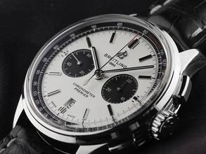 Thumbnail von Breitling Premier B01 Ref.AB0118221G1P1 2019 Box&Beschreibung wie Neu Vintage </h1>