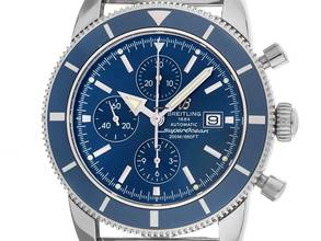 Thumbnail von Breitling Superocean Heritage Chronograph Ref.A13320 2012 Full Set wie Neu Vintage </h1>