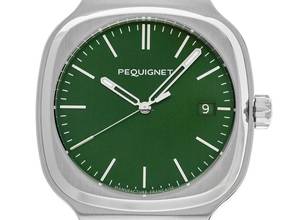  Pequignet Concorde Green Dial Ref.9040493 Full Set Neu 