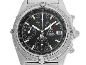  Breitling Chronomat Pan Frecce Tricolore Ref.A13050.1 1998 original Box sehr Gut Vintage </h1> 