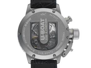 Thumbnail von U-Boat Classico 45 Titanium Tungsten Blue Ref.3003 Full Set Neu