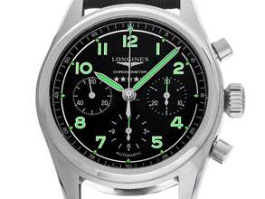  Longines Spirit Chronograph Ref.L3.829.1.53.2 2025 Full Set Ungetragen 