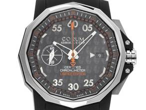  Corum Admiral's Cup Seafender Didier Cuche Ref.01.0109 2012 Box&Beschreibung Wie neu Vintage 