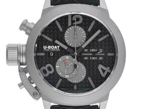  U-Boat Classico 45 Titanium Tungsten Black Ref.3004 Full Set Neu 