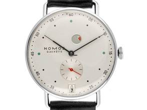 Thumbnail von NOMOS Metro Datum Gangreserve Glashütte Metro Date Ref.1101 2025Full Set Neu