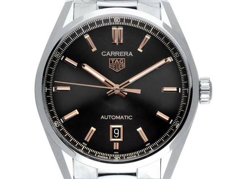  TAG Heuer Carrera Calibre 5 Ref.WBN2113.BA0639 2025 Full Set Ungetragen 