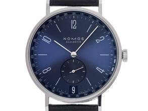 NOMOS Tangente Glashütte Tangente 2 Date Blue Ref.136 2024 Full Set Neu 