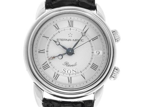  Eterna Reveil Ref.680.8504 1988 Full Set wie Neu Vintage 