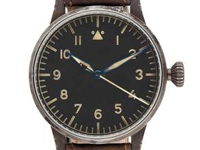  Laco Münster Fliegeruhr Münster Erbstück Ref.861931 Full Set Neu 