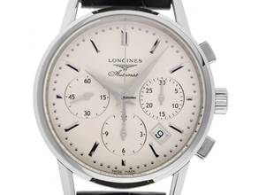  Longines Column-Wheel Chronograph Ref.L2.749.4.72.2 2015 Full Set wie Neu Vintage 