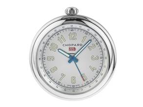  Chopard Classic Racing Tischuhr Stahl Quarz Ref.95020-0134 2025 Full Set Unbenutzt 