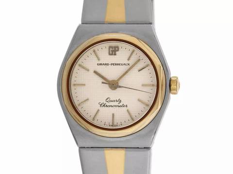  Girard Perregaux Laureato Chronometer Ref.4460WF 1980 original Box wie Neu Vintage </h1> 