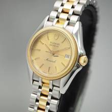  Tudor Monarch Date Lady 15833 Tudor Box +Papiere+Service 