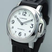  Panerai Luminor Base Pam 0114 Stahl/Kautschuk B+P 