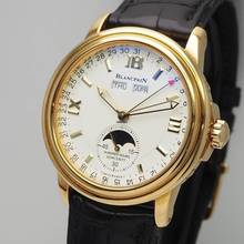  Blancpain Léman Complete Calendar Moonphase Gold 18k/750 B+P 