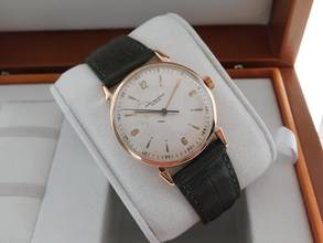 Thumbnail von Patek Philippe Calatrava Rotgold 1578R Vintage Handaufzug 35 mm. Rarität aus 18 Karat Rotgold