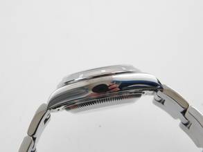Thumbnail von Rolex Oyster Perpetual Lady Date 26 mm blau - römisch Saphirglas Schnellschaltung von 1997