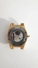 Thumbnail von Audemars Piguet Royal Oak 18 Karat Gelbgold Royal Oak Medium mit original Brillantbesatz,Datum 28 mm Faltschließe </h1>