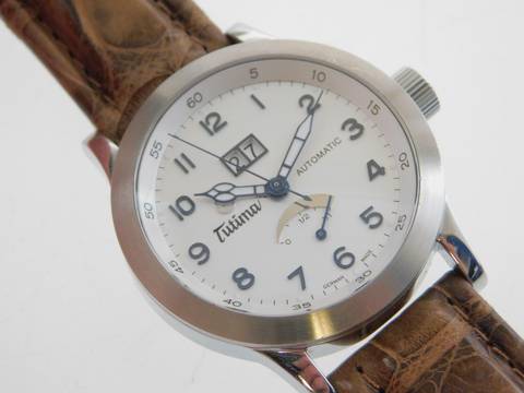  Tutima Valeo FX Valeo Herrenuhr mit Glasboden Datum 38 mm im Original Zustand </h1> 