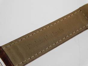Thumbnail von IWC Herrenuhr Stahl 34 mm Automatik Oman Dial Datum Cal 8541B Rarität
