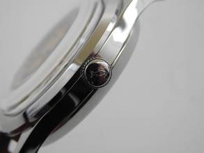 Thumbnail von IWC Herrenuhr Stahl 34 mm Automatik Oman Dial Datum Cal 8541B Rarität