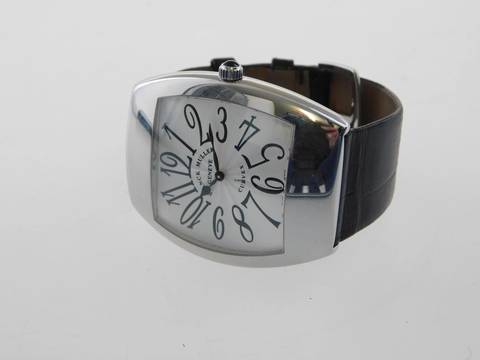  Franck Muller XL Master of Complications Curvex Edelstahl 42 x 49 mm Silver Dial </h1> 
