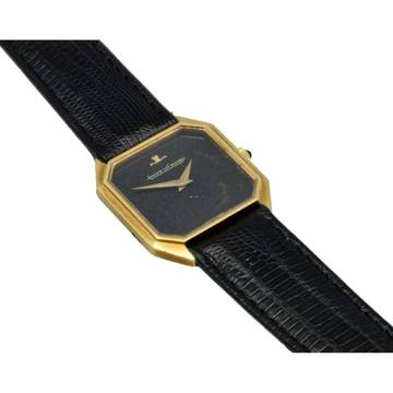  Jaeger-LeCoultre Classic Rare Octagonal Dresswatch Ref. 9112-21 Onyx dial 