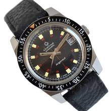  Certina Argonaut 5801-122 Diver black Crosshair tritium dial 1970’s </h1> 