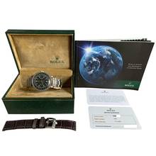 Thumbnail von Rolex Chronograph 2508 Antimagnetic black dial 1937’s with Service Official Rolex </h1>