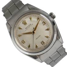 Thumbnail von Rolex Air King 5500 Honeycomb Explorer ivory dial very rare 1966’s