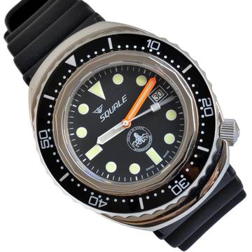 Squale Atmos 101 “Polipetto” by Italian Polizia di Stato assigned Full Set Like NEW  