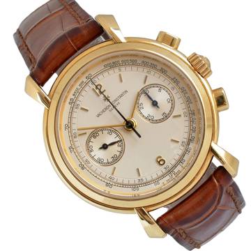  Vacheron Constantin Historiques Chronograph Historiques Collection 47111 yellow gold 18KT Full Set 2002’s </h1> 