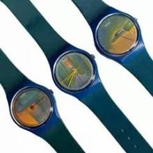 Thumbnail von Swatch Art special Jean-Michel Folon full series 3 watches Limited edition NEW 1987's