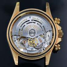 Thumbnail von Rolex Daytona 16528 black 4Lines dial yellow gold 18KT Full Set TOP Condition 1989’s </h1>