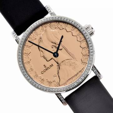  Corum Coin Watch Artisans Tribute Coin 500 Italian Lyre Caravelle Full Set NEW NOS 2019’s  
