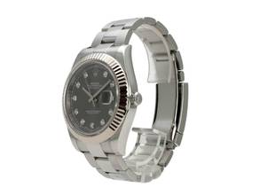 Thumbnail von Rolex Datejust II Stahl/Weißgold 116334 Rhodium Diamant </h1>